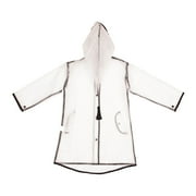 LMTODLFG Baby Boy Clothes Unisex Kids Hooded Jacket Wind and Waterproof Transparent Raincoat for Girls Boy Baby Clothes Boy Clear S
